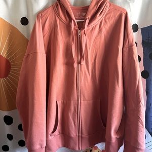 Pink Zip-up Hoodie